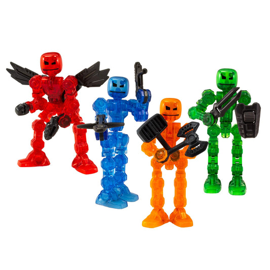 Zing Klikbot Guardians translucent figures for dynamic stop-motion projects