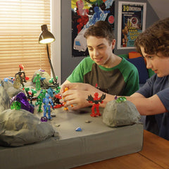 Zing Klikbot Zanimation Studio action setup captures dynamic scenes for sharing.