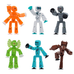 Zing Stikbot Cyborg figure for stop-motion scenes and storytelling.