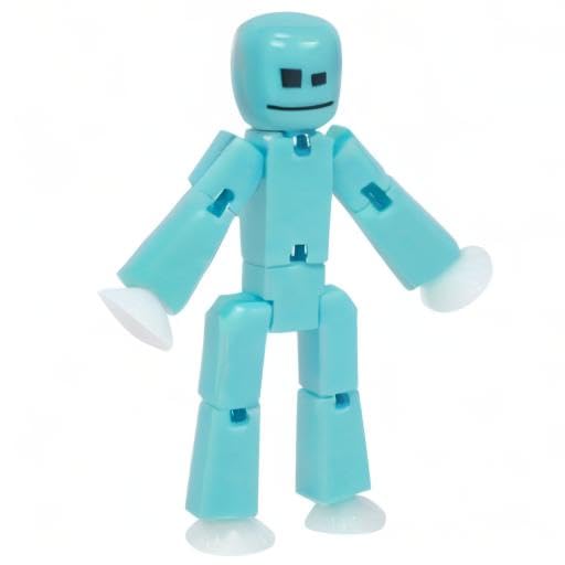 Zing StikBot Ice Blue close-up for easy frame capture