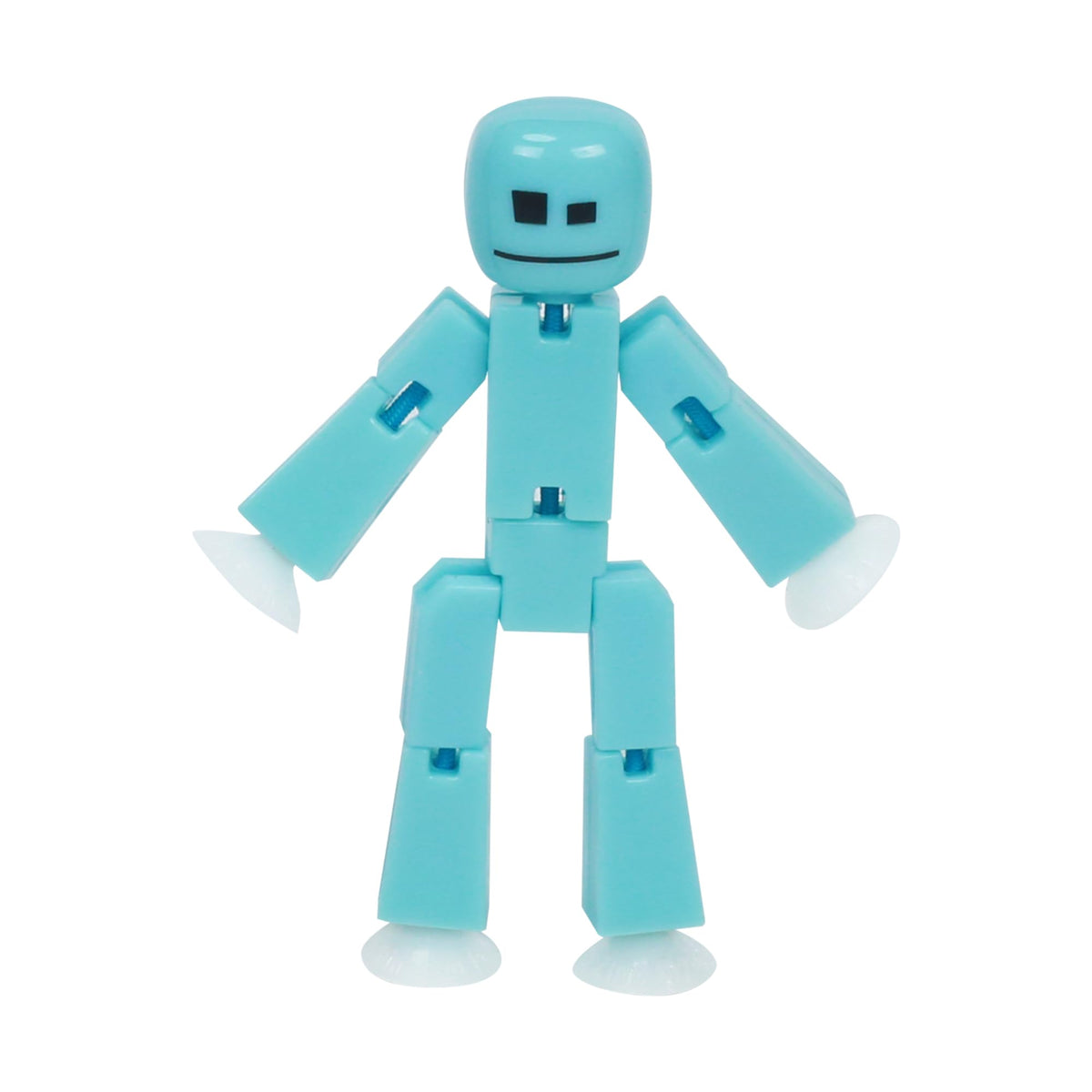 Zing StikBot Ice Blue figure for poseable stop-motion scenes