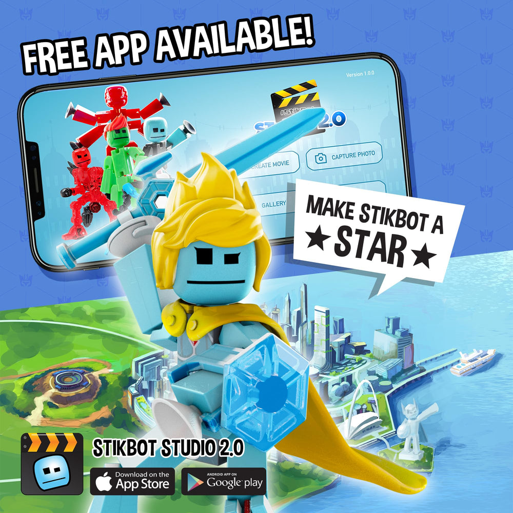 Zing StikBot Legendz accessories set enhances figures with extra detail.