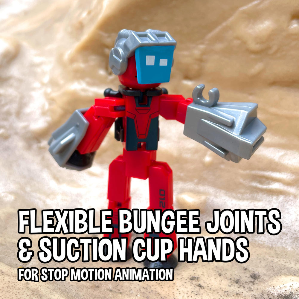 Zing StikBot Legendz Bolt figure ready for dynamic animation and adventures.