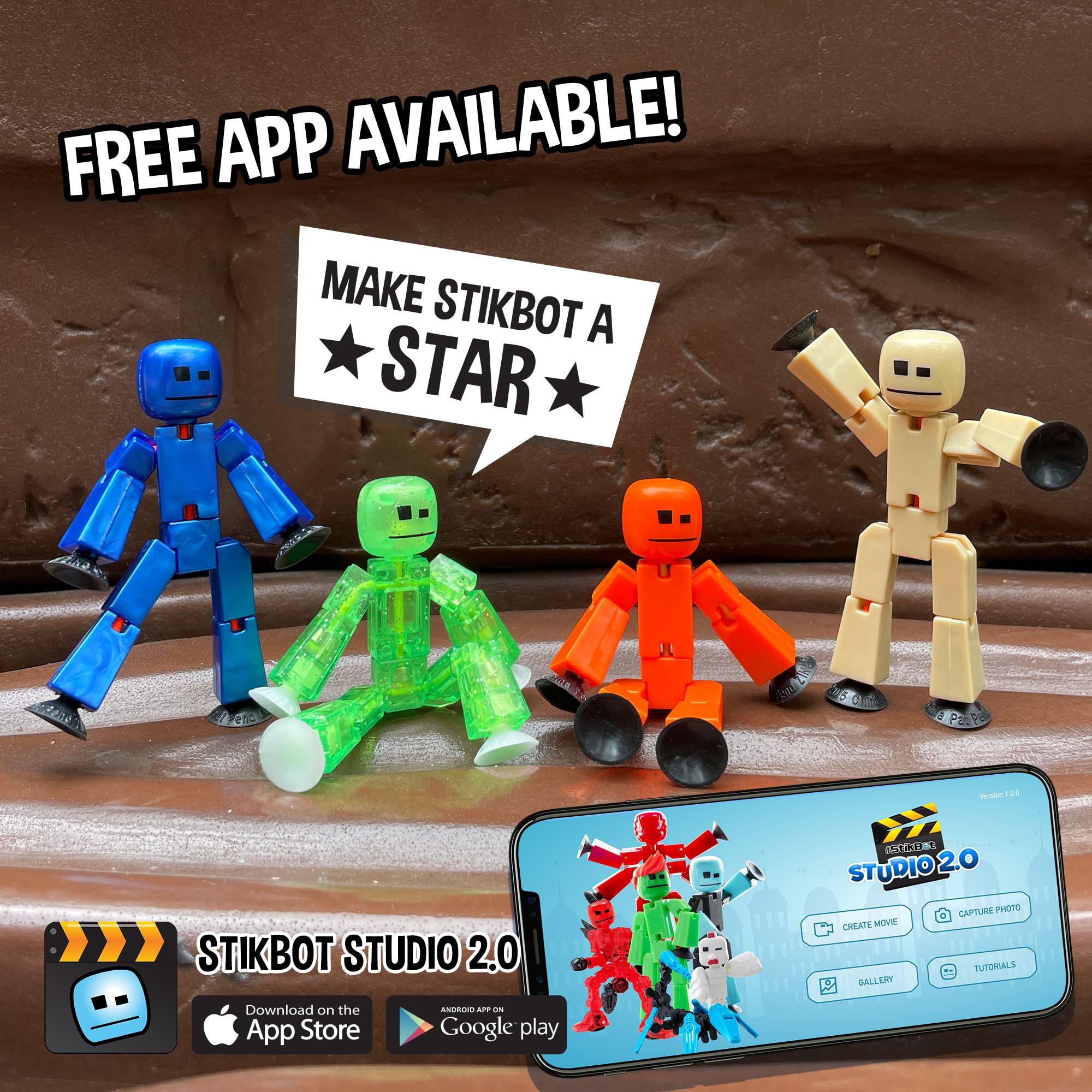 Zing StikBot STEAM-certified toy supports creative play and learning.
