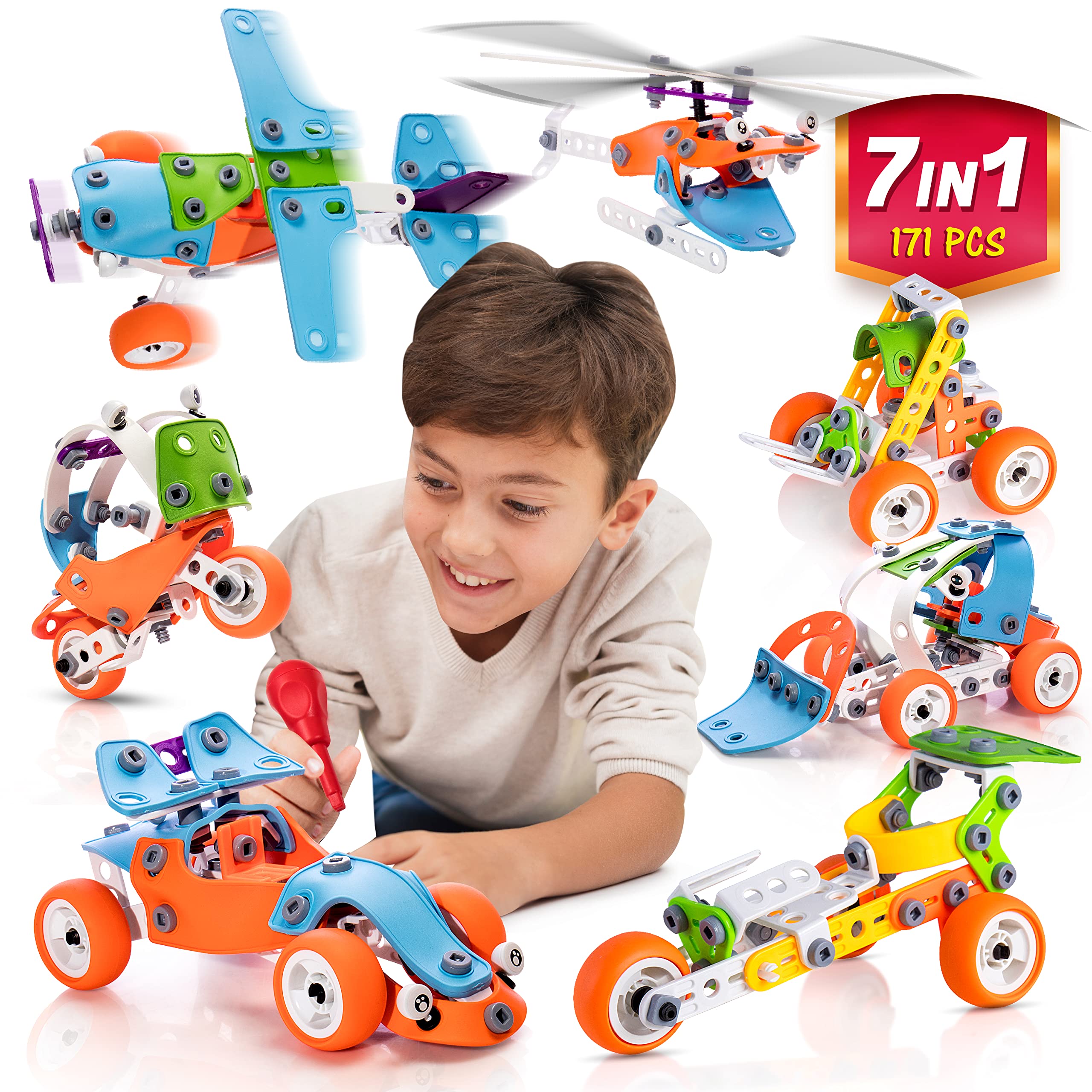 Zingywise 7-in-1 mechanical building set fuels imaginative engineering play.