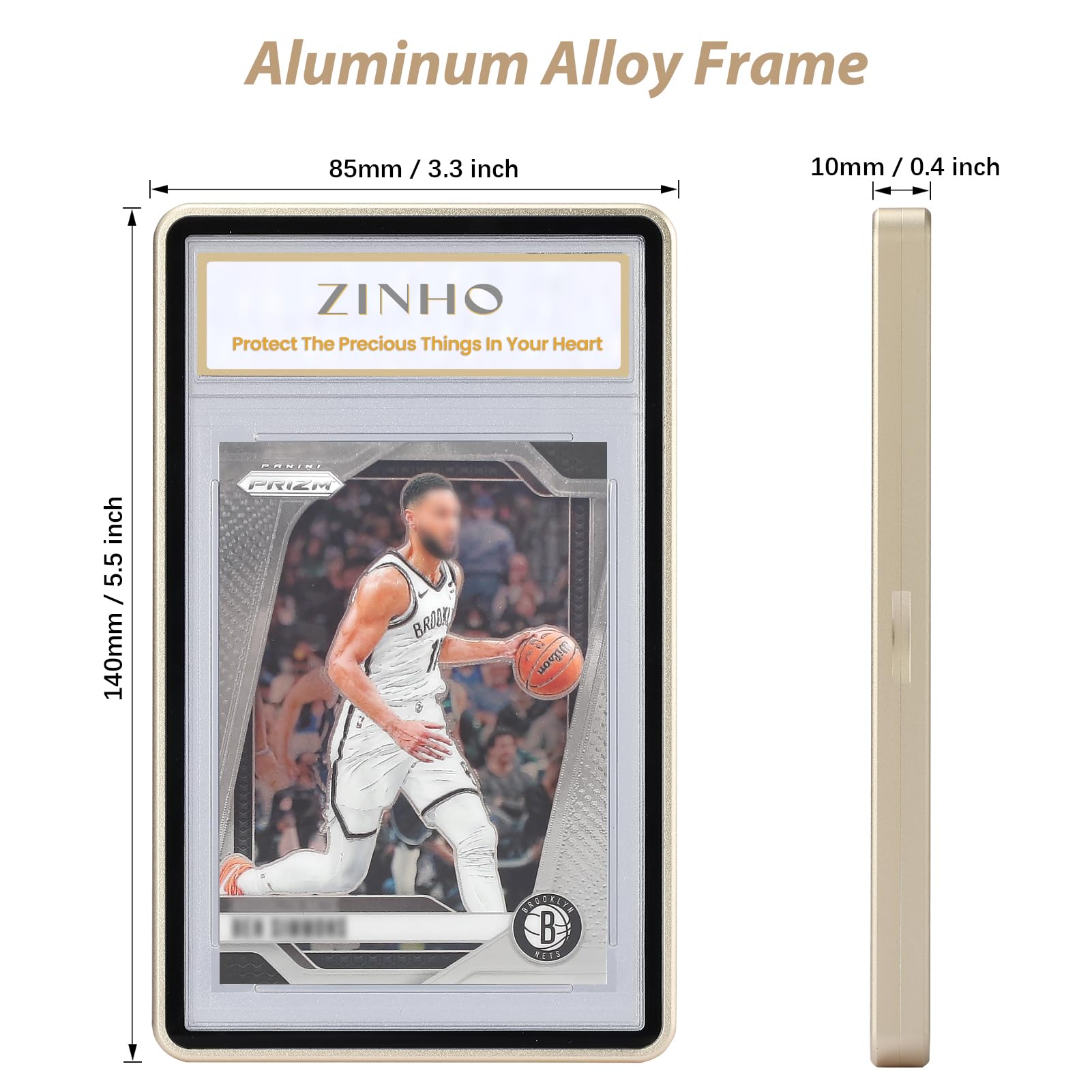 ZINHO case provides full UV protection to prevent fading on display