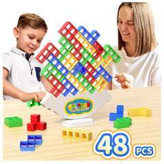 Ziogogco balance stacking blocks base offers stable setup for family play.