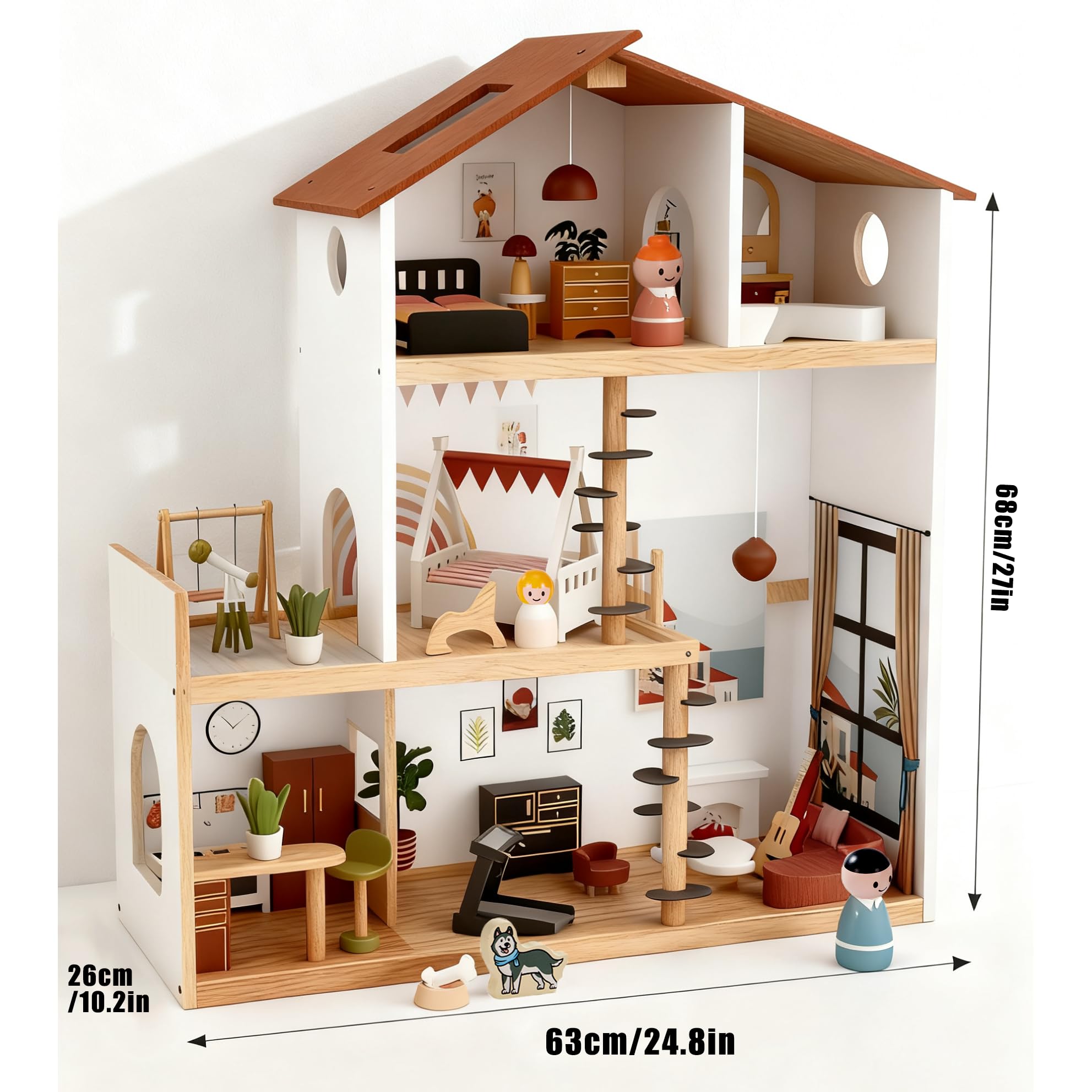 ZippyZebra durable wooden build ensures sturdy, long-lasting family play sessions