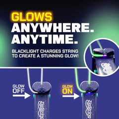 ZipString Luma pocket design fits in your pocket for on the go play.