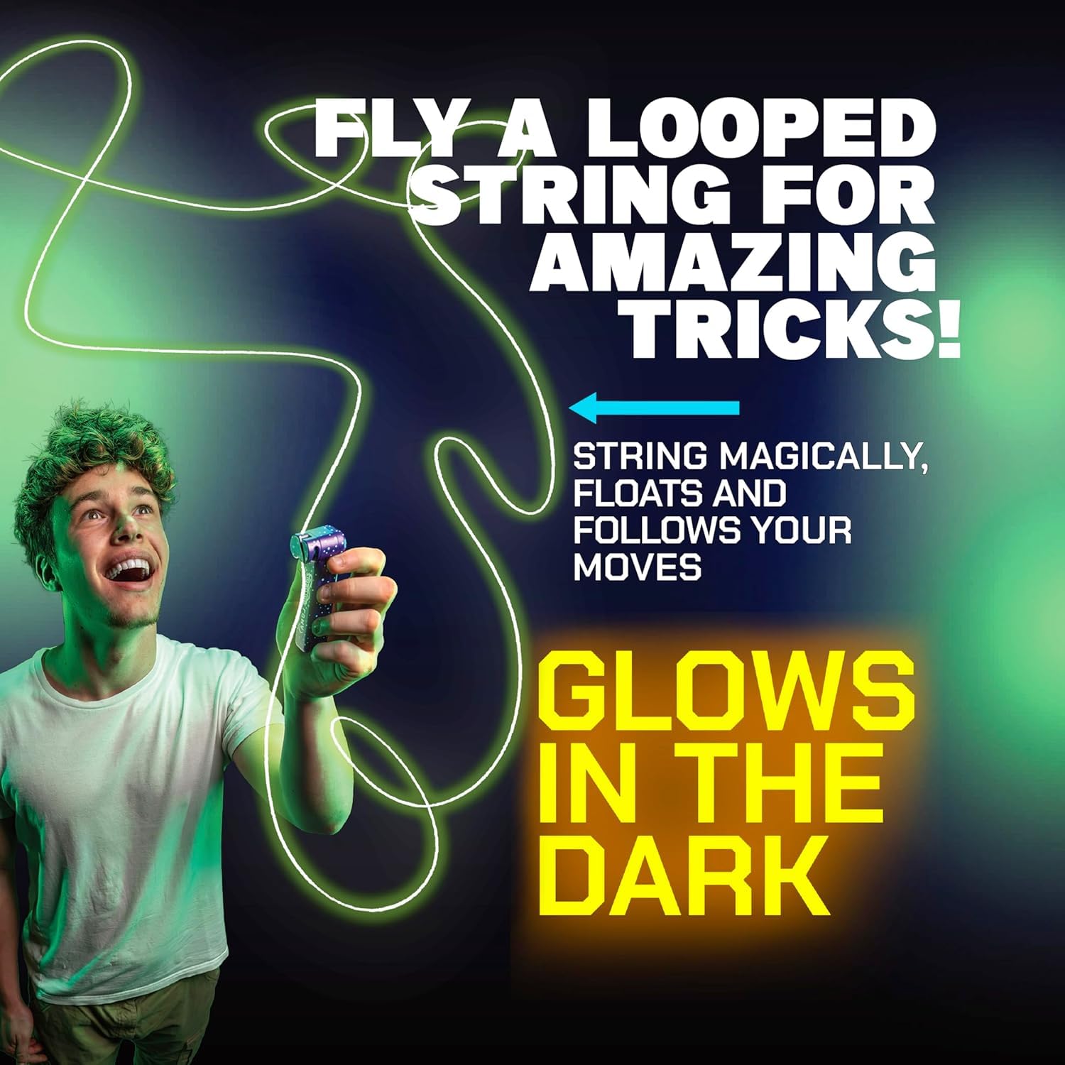 ZipString Luma colorful strings set enabling new tricks.