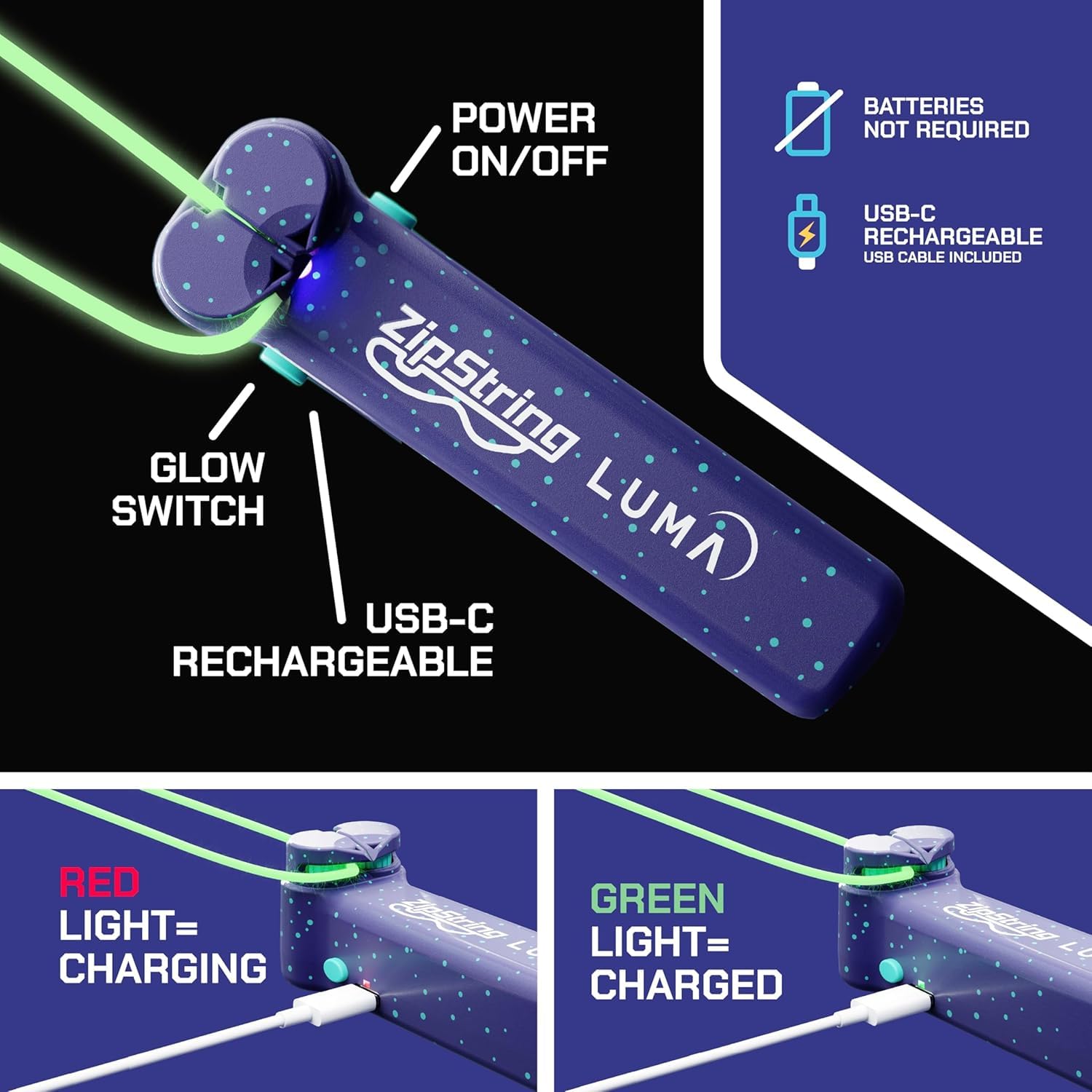 ZipString Luma tricks catalog invites new shapes and community sharing.