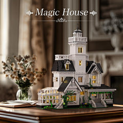 ZIQILIGHTING Magic House kitchen-dining-greenhouse view enhances imaginative play