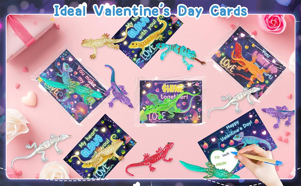 ZIRSENG lizards for kids party favors suitable for classroom celebrations