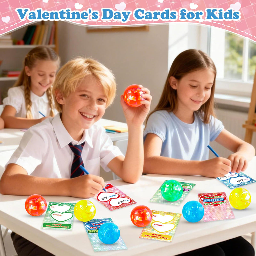 Thick, double-sided Valentines cards from ZIRSENG for durable classroom keepsakes.