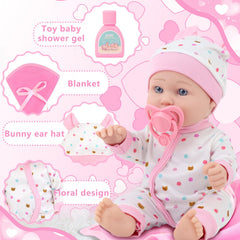 Zita Element bottle and pacifier for realistic feeding play