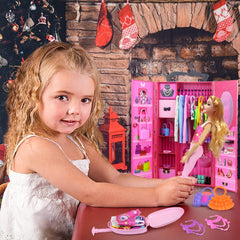 ZITA ELEMENT doll hangers keeping outfits neatly organized
