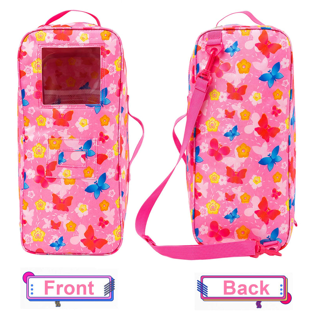 ZITA ELEMENT large-storage doll bag helps organize outfits and accessories.