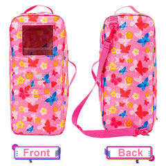 ZITA ELEMENT large-storage doll bag helps organize outfits and accessories.