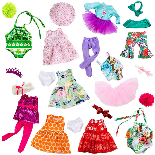 ZITA ELEMENT mixed-styles doll outfits enable mix-and-match play for 18-inch dolls