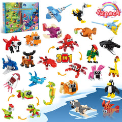 Zitetbolo 22-pack animal blocks for creative play and learning.