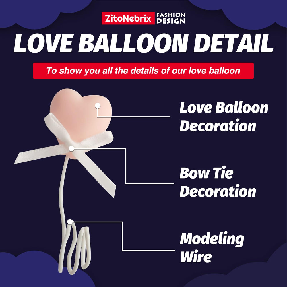 ZitoNebrix pink balloon adds playful charm to doll styling