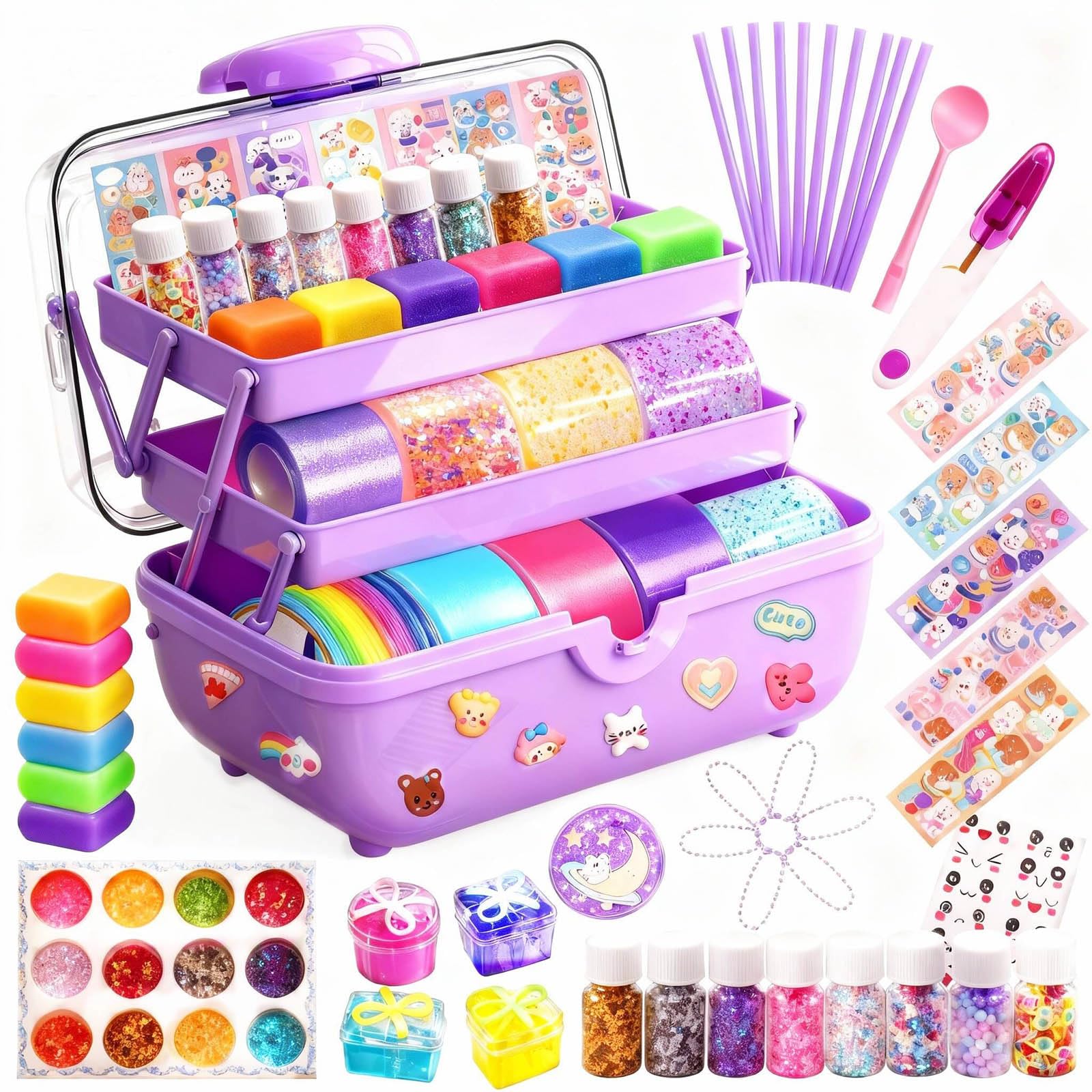 ZiZa Nano Tape Bubble Kit creative bubbles – easy-to-shape fun for kids' crafts.