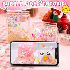 ZiZa Nano Tape Bubble Kit kid-friendly design for easy use.