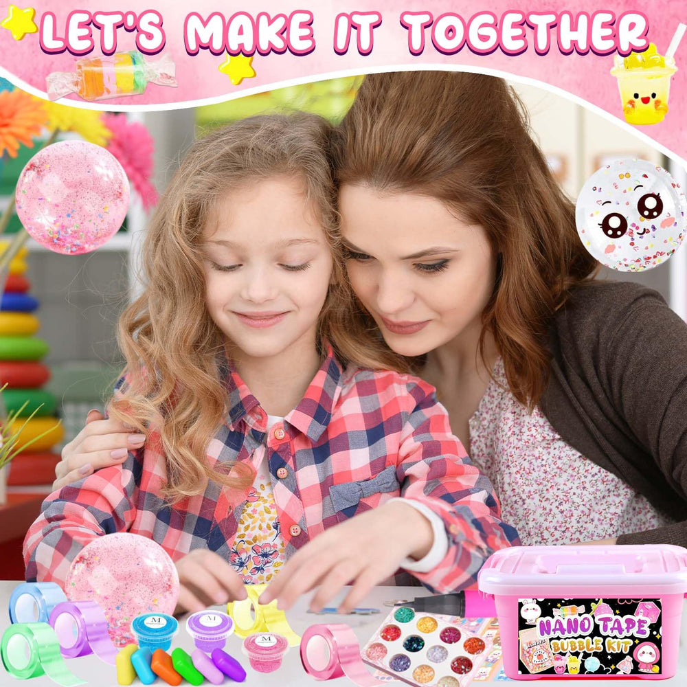 ZiZa Nano Tape Bubble Kit ideal party favors for celebrations.
