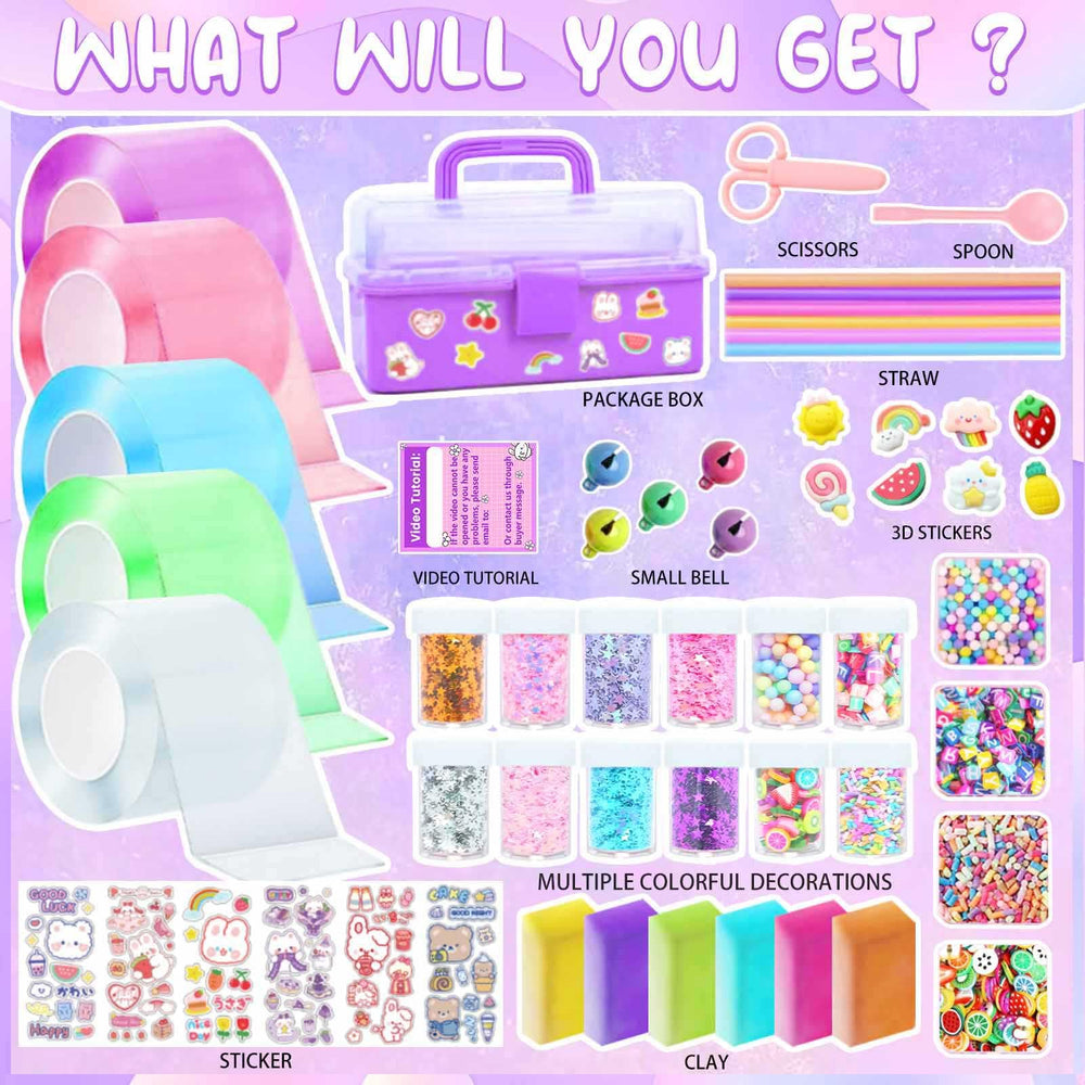ZiZa Nano Tape Bubble Kit tape closeup highlights safe, durable materials