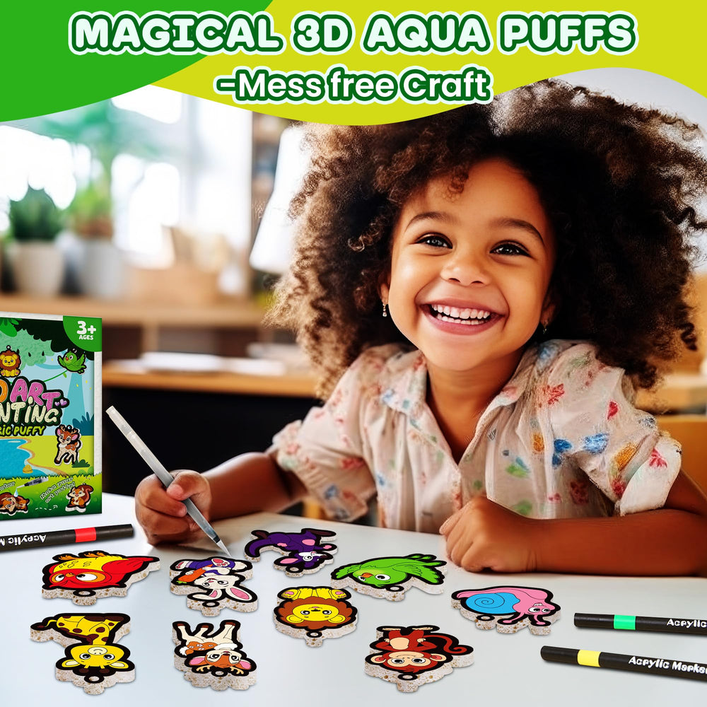 Included keychains and string with ZIZZ Aqua Puffs