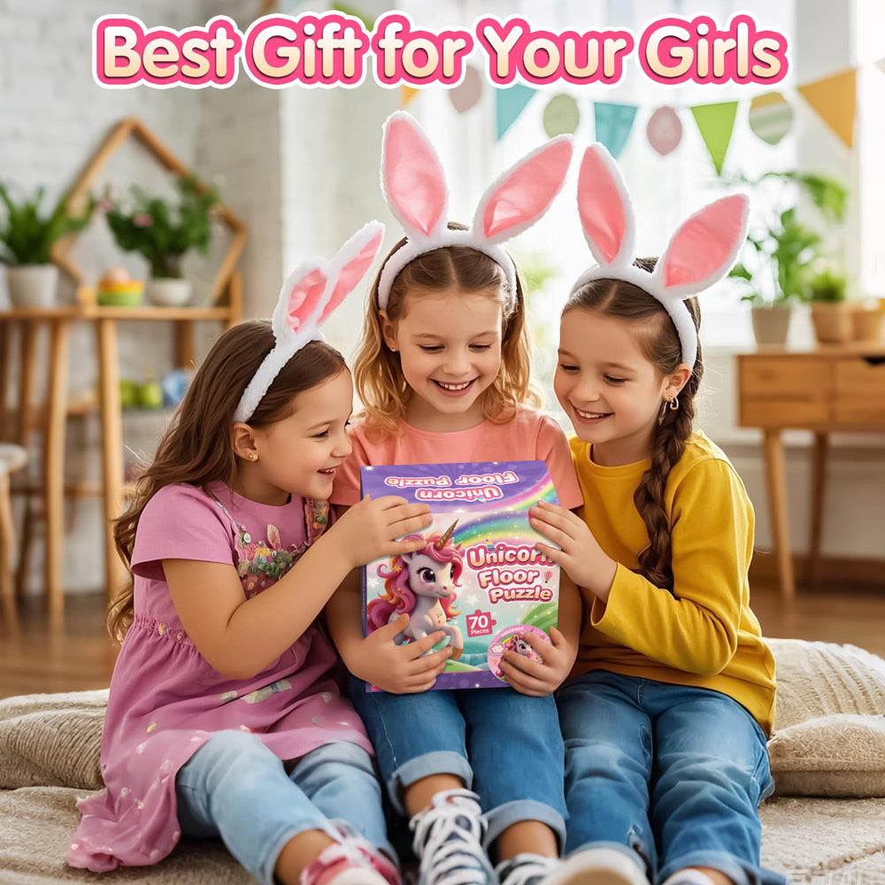 ZIZZ Unicorn Puzzle colorful artwork supports color recognition and storytelling.