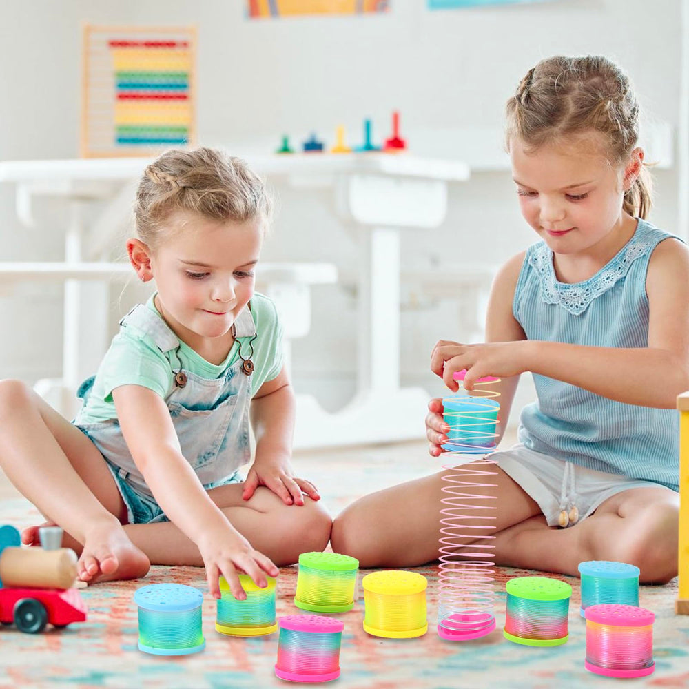 ZJDL durable plastic coil spring; built for long-lasting play