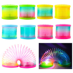 ZJDL glow coil spring toy 8-pack; bright colors for hands-on play