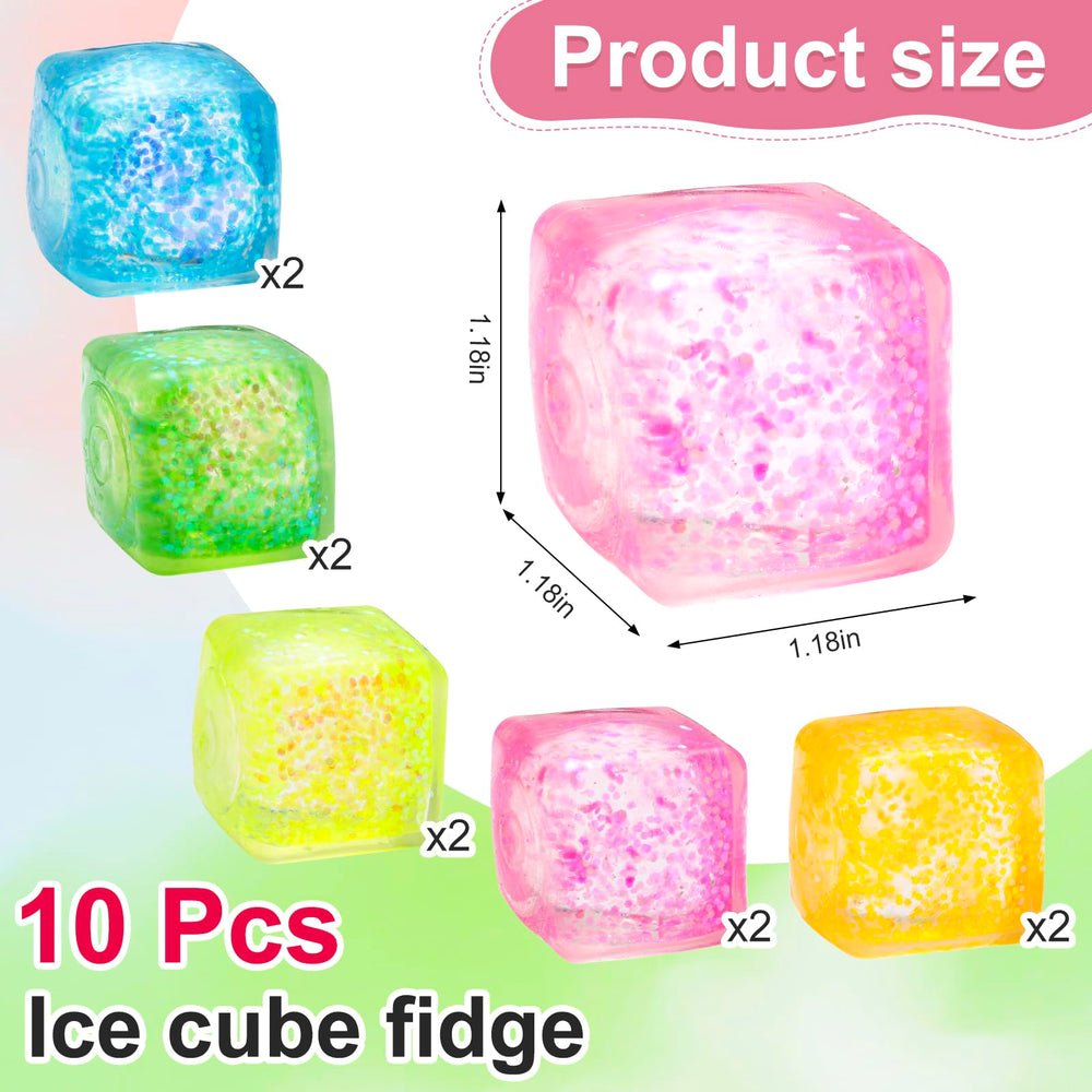ZJDL stress cube pocket-size fits in a pocket for discreet fidgeting.