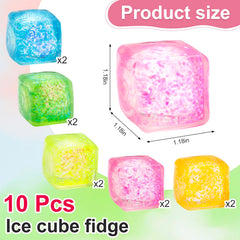 ZJDL stress cube pocket-size fits in a pocket for discreet fidgeting.