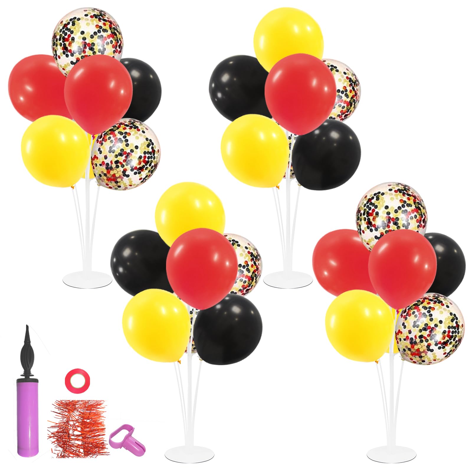 Tabletop decor ready for a mouse birthday or movie night