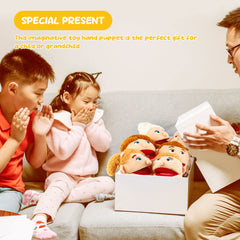 ZJoey detailed and colorful puppets spark creative role-play.