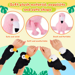 ZJoey flamingo slap bracelet adds bright flair for dress-up fun