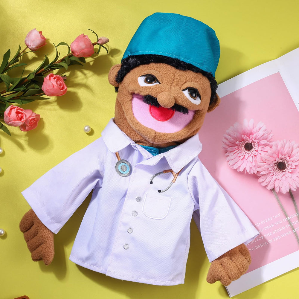 ZJoey hand puppet chef inspires pretend kitchen play and creativity