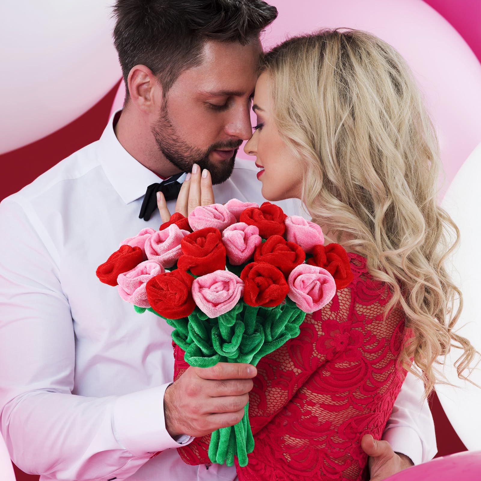 ZJoey classroom decor with plush roses adding a playful touch.