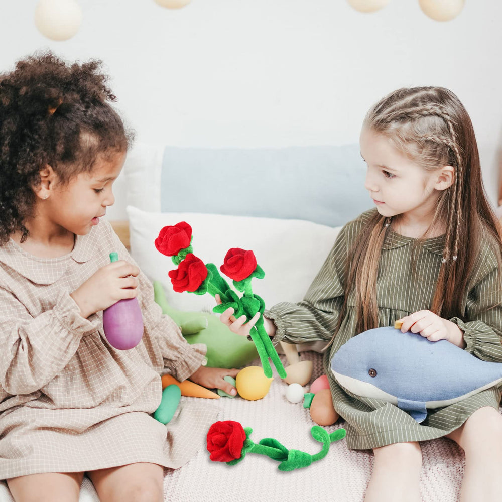 ZJoey soft rose bouquet 12in enhances home decor and celebrations.