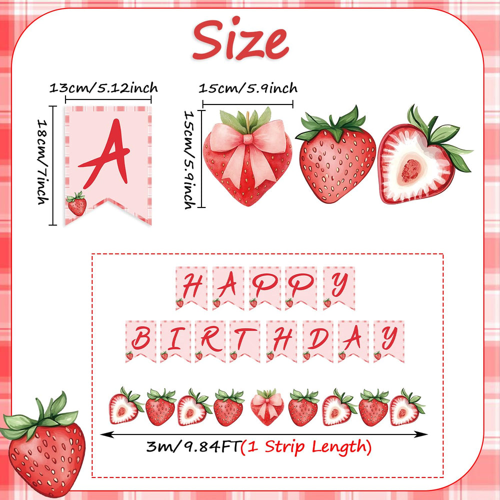 ZJRUI red cotton rope banner provides easy hanging decor.