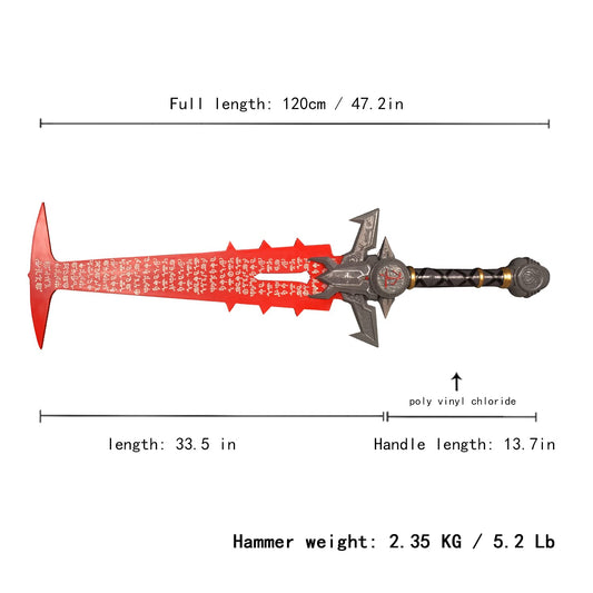 ZKBWFLA crucible blade handle closeup highlights comfortable grip for posing