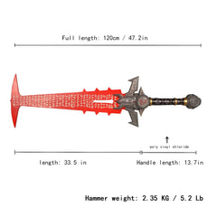 ZKBWFLA crucible blade handle closeup highlights comfortable grip for posing