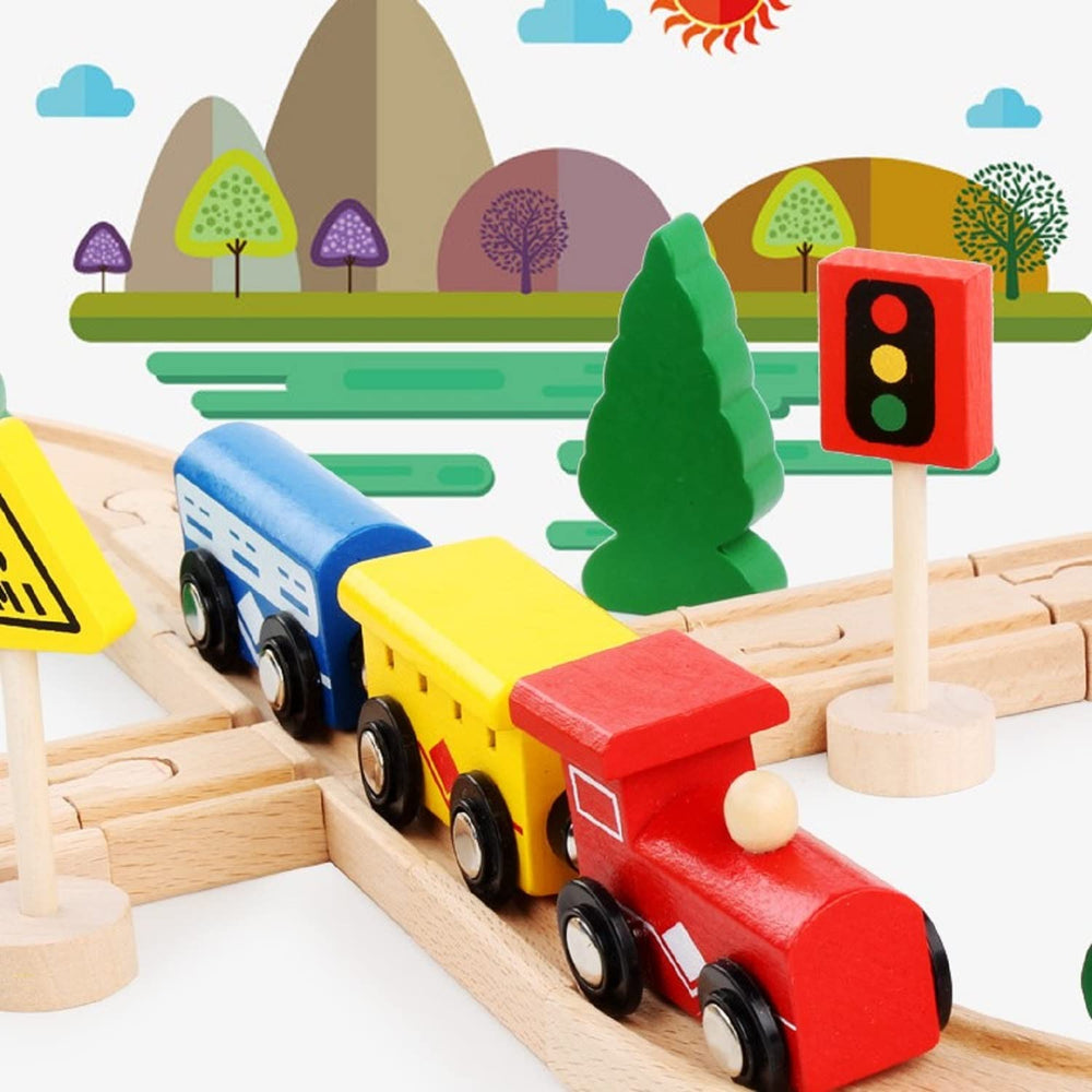 ZKKEIIE magnetic train engines for interactive push and magnets