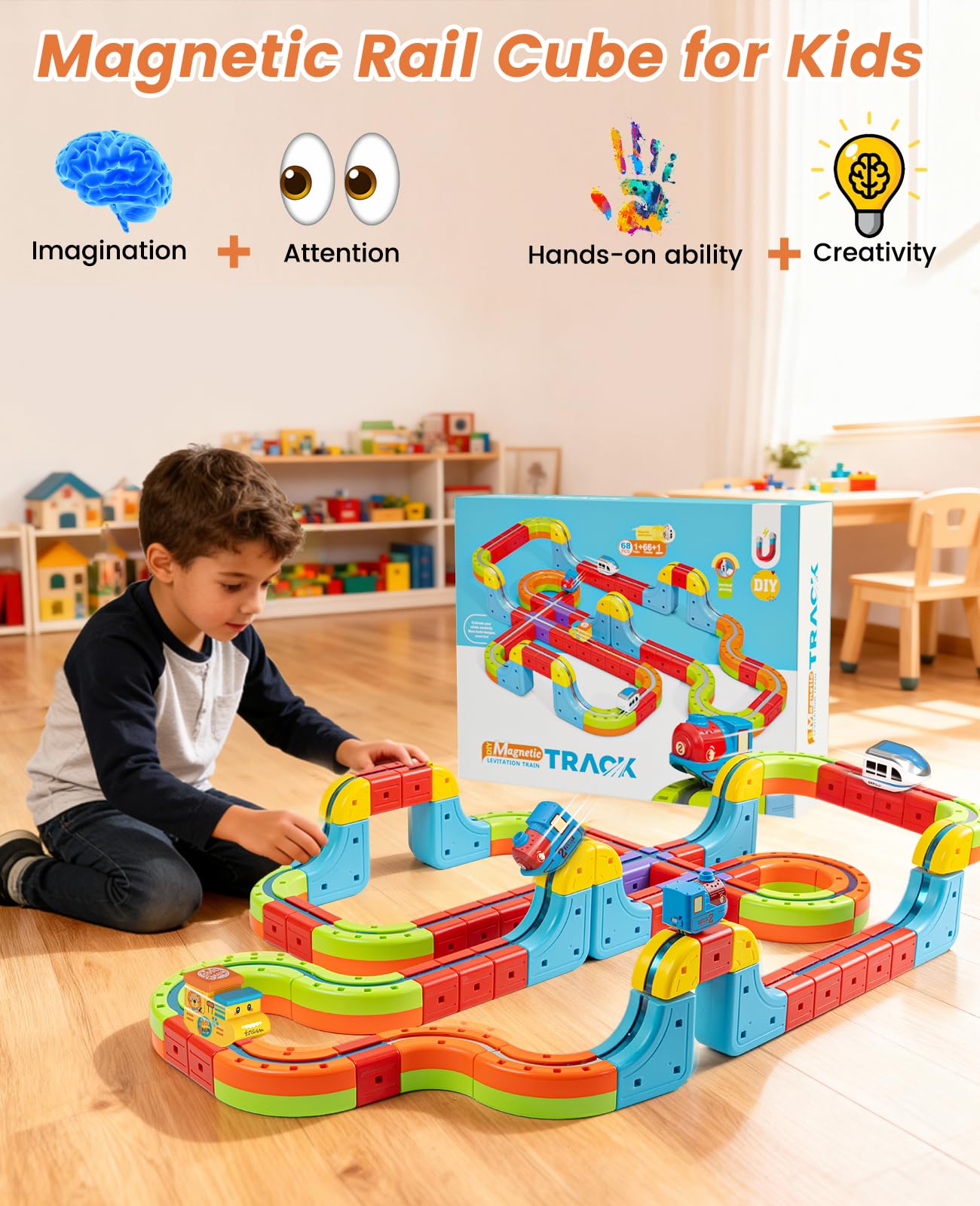 ZLANDYAN DIY rail blocks enable custom layouts and experimentation