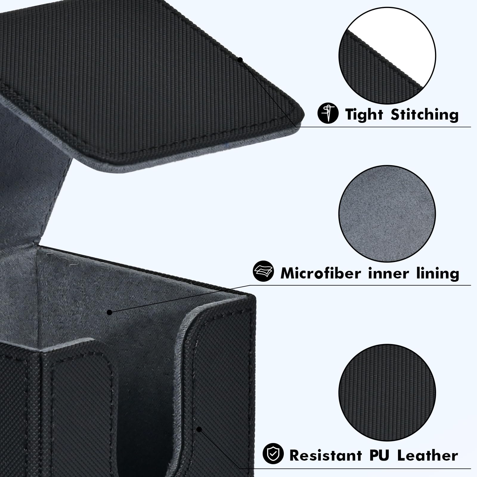 ZLCA magnetic box keeps contents secure during travel and play.