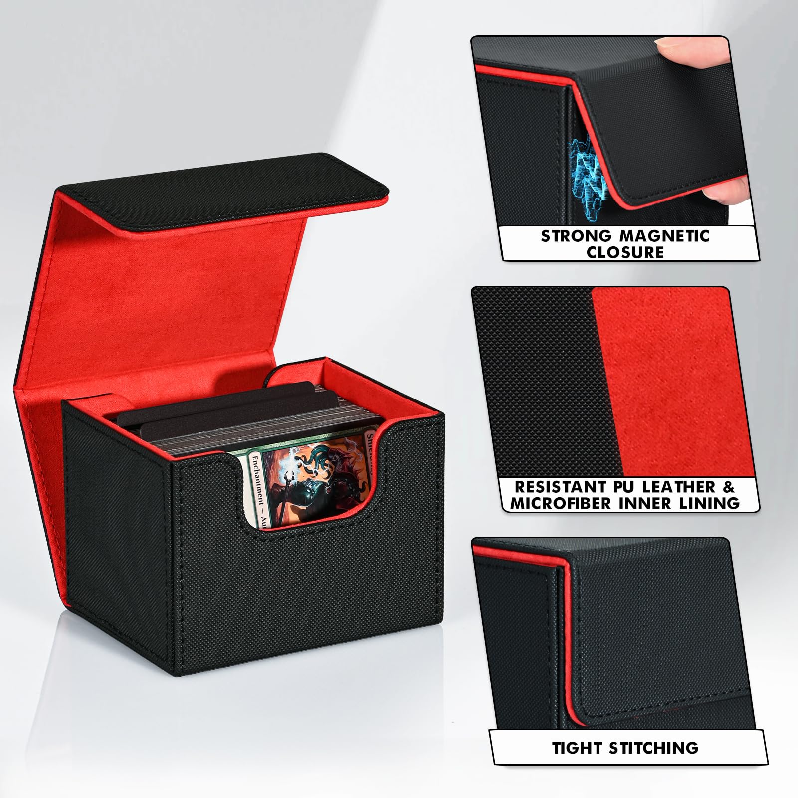 ZLCA durable PU leather finish adds style and protection.