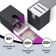 ZLCA interior microfiber lining cushions cards during handling