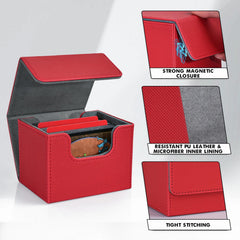 U-shaped wide mouth design for easy card removal.